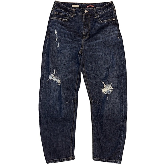 Anthropologie Pilcro The Bow Boyfriend Jean Sz 29 - Picture 2 of 7